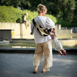 Tuvu Baby & Toddler Hip Carrier – Cow Print - Image 4